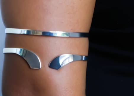 CAIRO ARM CUFF - SILVER