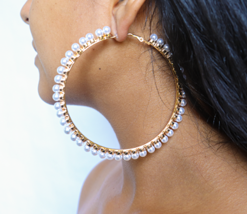 PEARL HOOPS