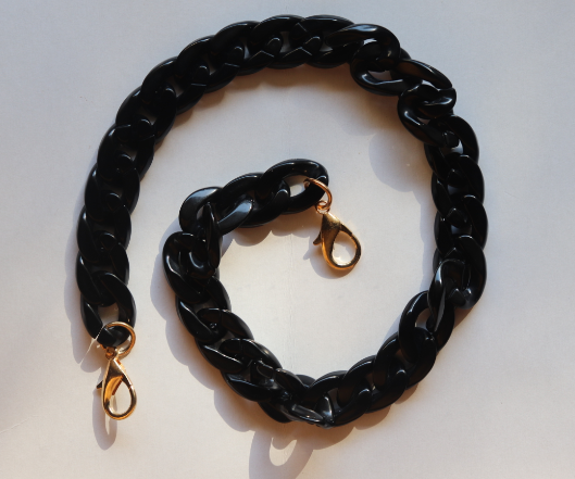 24" MURAL BAG CHAIN - PITCH BLACK