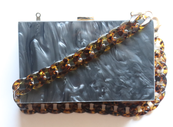 24" MURAL BAG CHAIN - TORTOISE